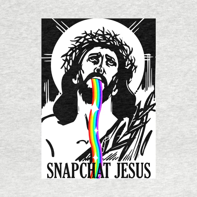 Snapchat Jesus by artpirate